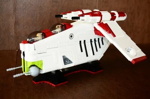 Купить Custom Lego Star Wars Republic LAAT Gunship - на Аукц