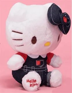 Плюшевая игрушка Китти в комбинезоне (Hello Kitty) - купить 