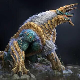 "Monster Hunter Fan Art Zinogre" by Frederic Daoust Vote for