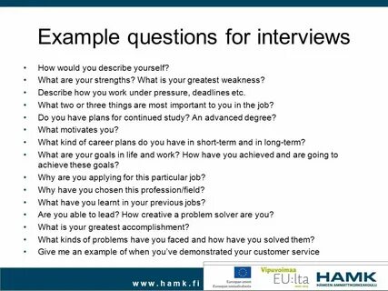 Examples of integrity job interview
