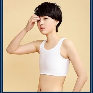 $12.59 AUD - Les Undershirt Tomboy Breath Buckle Short Chest