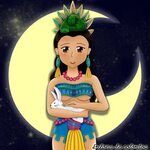 diosa Ixchel Aztec art, Disney art, Picture tattoos