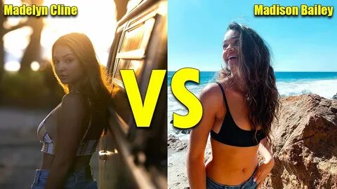 Madelyn Cline vs Madison Bailey! Who is Hotter? - YouTube