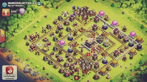 Clash of Clans TOP 5 BEST TH11 Farming Base 2017 TH11 2017 -