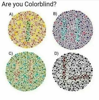 Colorblind test - Imgur
