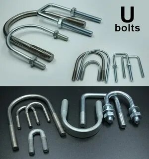 Galvanized Half Round U-bolts With Nuts, View Half Round U-b