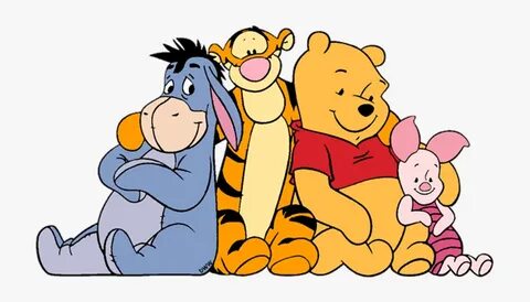 Winnie And His Friends - Winnie The Pooh And Friends Clipart