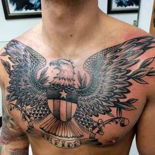 90 Bald Eagle Tattoo Designs For Men - American Eagle Tattoo