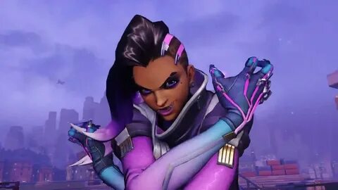 Overwatch Sombra-all Skins, Emotes, Voice lines PTR - YouTub