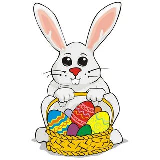 Grey Easter Bunny drawing free image download