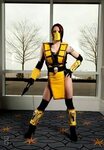 Female scorpion cosplay. Mortal kombat cosplay, Cosplay woma