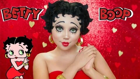 BETTY BOOP Makeup Transformation !!! - YouTube