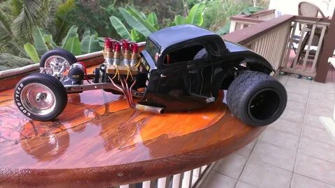 Axial scx custom build 34 ford Dragster RTR Monster trucks, 