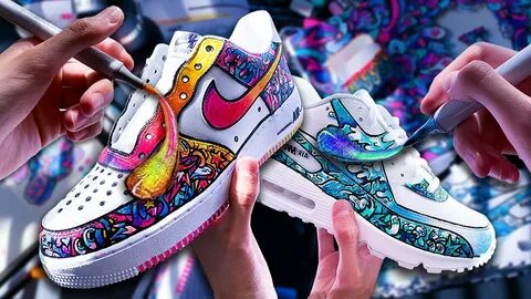 My CUSTOM SHOE Collection !! 👟 🎨 (iNsAnE) - YouTube