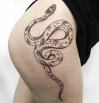 Pin by Ksenia Abdrashitova on Tattoos Thigh tattoos women, S