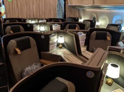 China Airlines: 777 vs A350 Business Class SingleFlyer