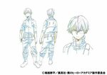 Todoroki Shouto Boku no Hero Academia Anime character design