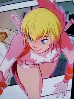 Gwenpool Comic style art, Marvel art, Female cartoon charact