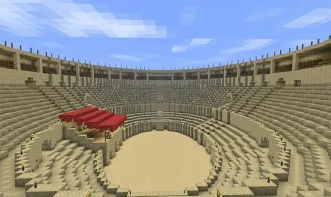 Images of Colosseum Minecraft Schematic - #golfclub