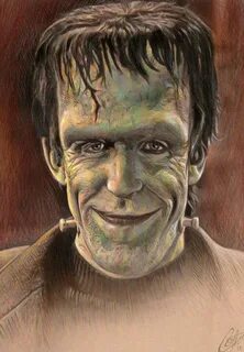 HERMAN MUNSTER (With images) Art, Comic art, Movie monsters