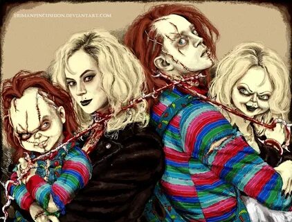 Chucky And Tiffany Wallpaper posted by Zoey Sellers