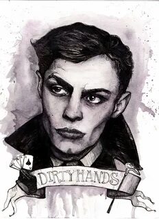 Kaz Brekker Portret Fan Art Schaduw en Bot / Six of Crows / 