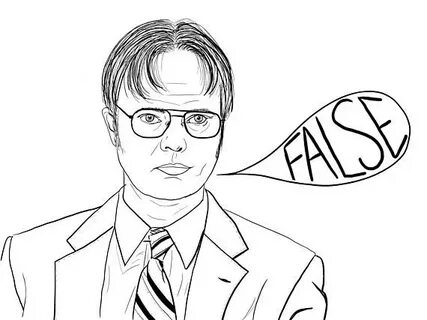 Dwight Schrute Drawing at GetDrawings Free download