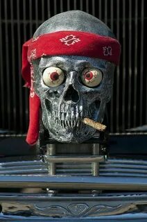 Smokin's bad for your health. But this Rat Rod Hood Ornament