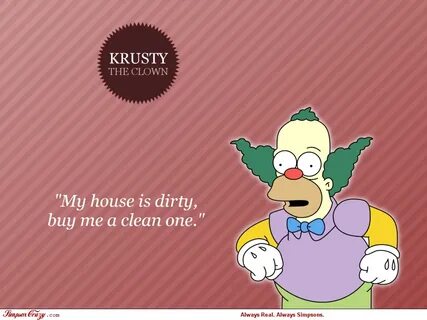 Krusty The Clown Quotes. QuotesGram