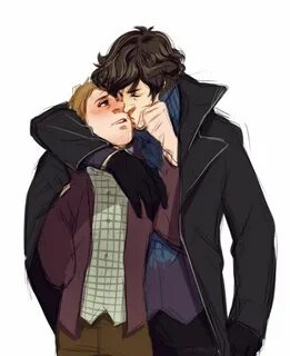 johnlock fanart Tumblr Шерлок, Шерлок джон, Фан арт шерлок