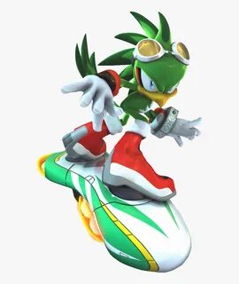 Nintendo Fanon Wiki - Sonic Riders Jet The Hawk, HD Png Down