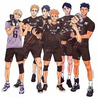 The Black Jackals - - - credit: rokkapeppa #haikyuu #haikyu 