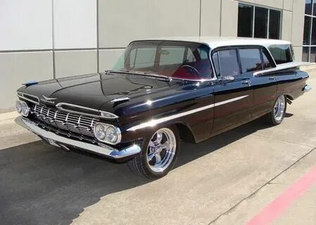 1959 Chevrolet Brookwood Custom Wagon offered for auction #1