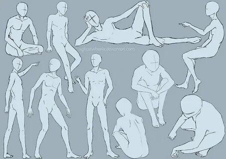 Male pose study - sketch Art reference, Anime poses referenc