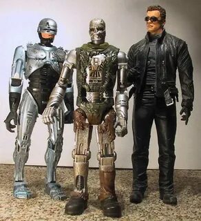 Terminator: Salvations T-600 and Marcus action figures - Ano