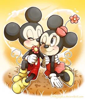 Mickey and Minnie by CNWgraphis Mickey mouse cartoon, Mickey