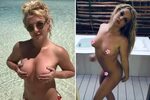 Britney Spears shares nude photos from vacation after conser