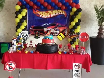 BELA Detalles Creativos: Mesas de dulces Fiesta de hot wheel