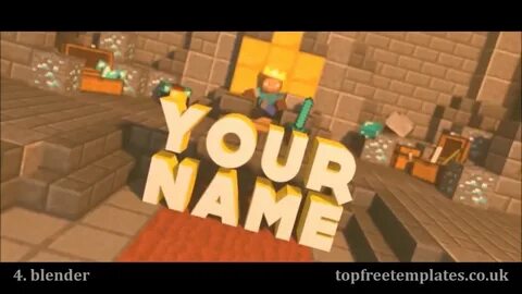 Top10 Minecraft Intro Template 2016 Blender, After Effects &