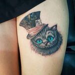 Татуировки чеширский кот (67 фото)