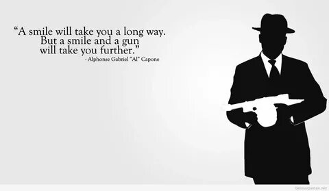 Al Capone HD wallpaper quote Friends quotes, Al capone quote