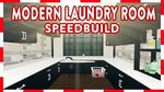 ROBLOX Welcome To Bloxburg: MODERN LAUNDRY ROOM (Speedbuild)