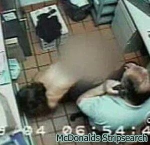 louise ogborn spank - Liveleak.com - McDonalds Strip Search: