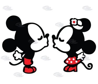 Gallery For Mickey Minnie Kiss Mickey, Disney png, Minnie y 