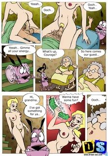 Courage - The Cowardly Dog Porn Comics