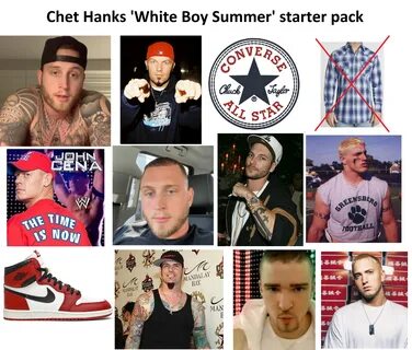 White boy starter pack
