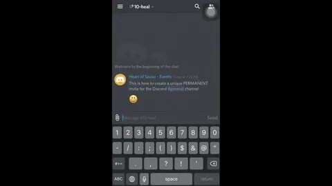 Discord Permanent Invite Link (iPhone/Android) Tutorial - Yo