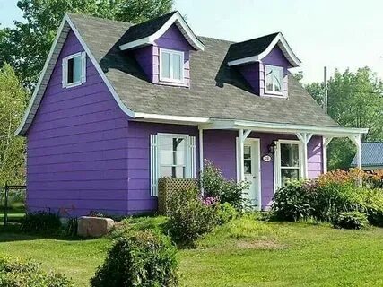 Pin by Purple Magic on Mor Evler - Purple Houses Cottage ext