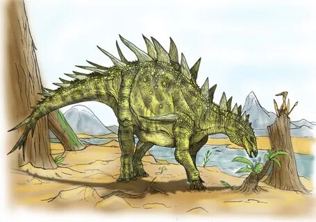 Цзянцзюнозавр - Jiangjunosaurus - Динозавры
