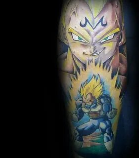 40 Vegeta Tattoo Designs For Men - Dragon Ball Z Ink Ideas